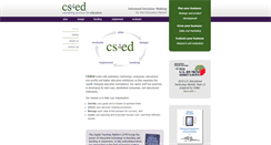 Desktop Screenshot of cs4ed.com