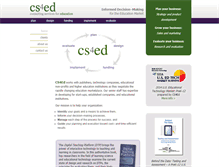 Tablet Screenshot of cs4ed.com